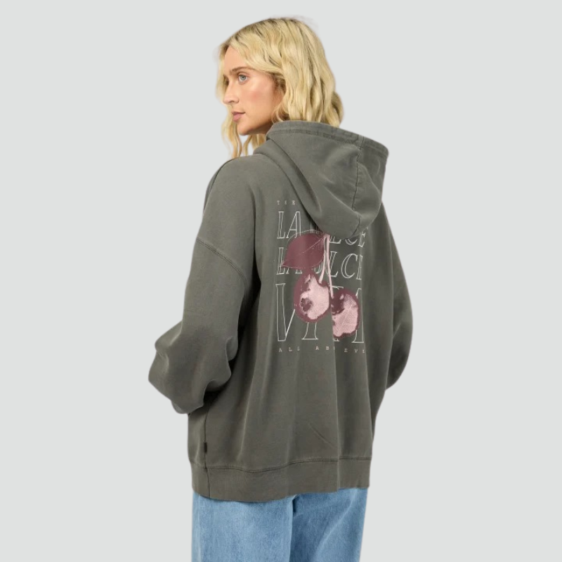 Dolce Relaxed Hoodie Charcoal
