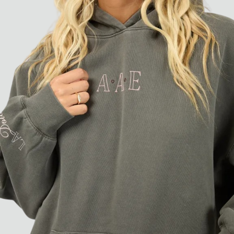 Dolce Relaxed Hoodie Charcoal
