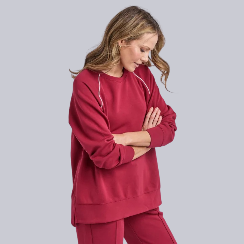 Sabine Crew Maroon