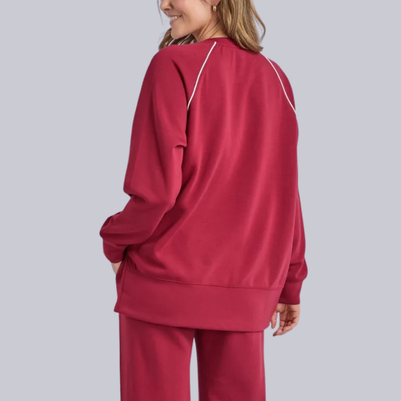 Sabine Crew Maroon