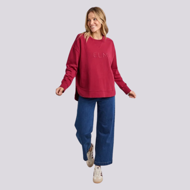 Established Crew Maroon