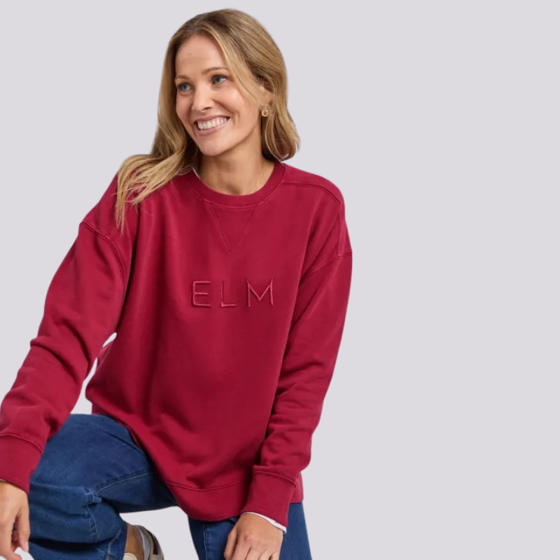 Established Crew Maroon