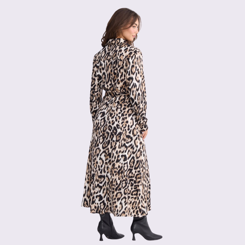Rossellini Long Sleeve Dress - Savannah Print