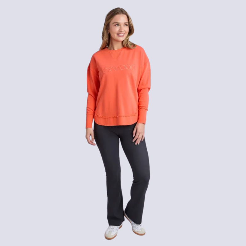 Simplified Crew -Orange/ Red