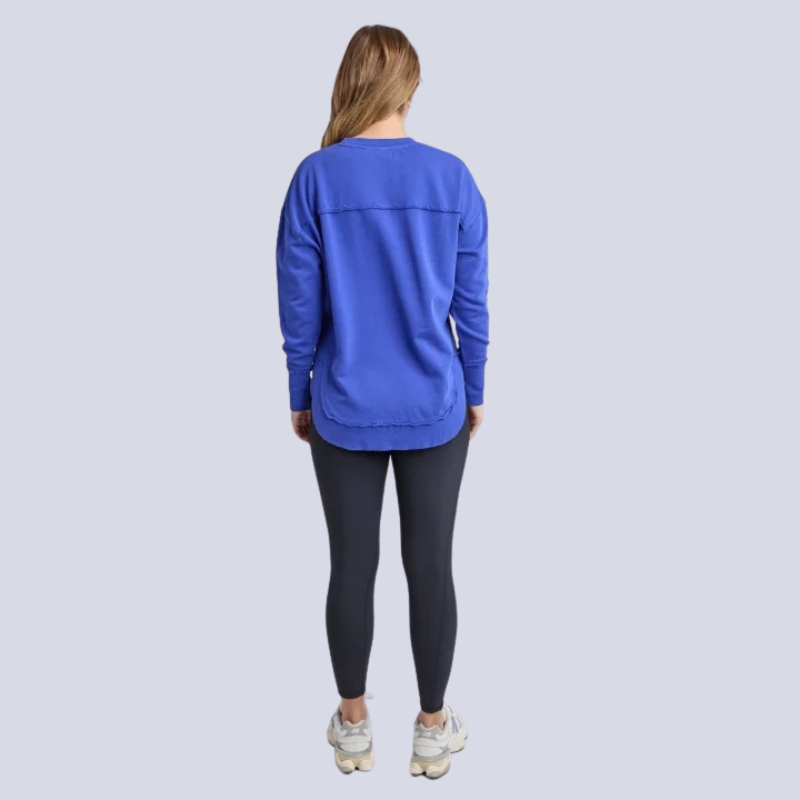 Simplified Crew Dazzling Blue