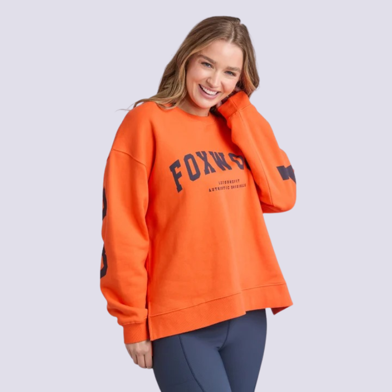 Interval Crew Orange/Navy