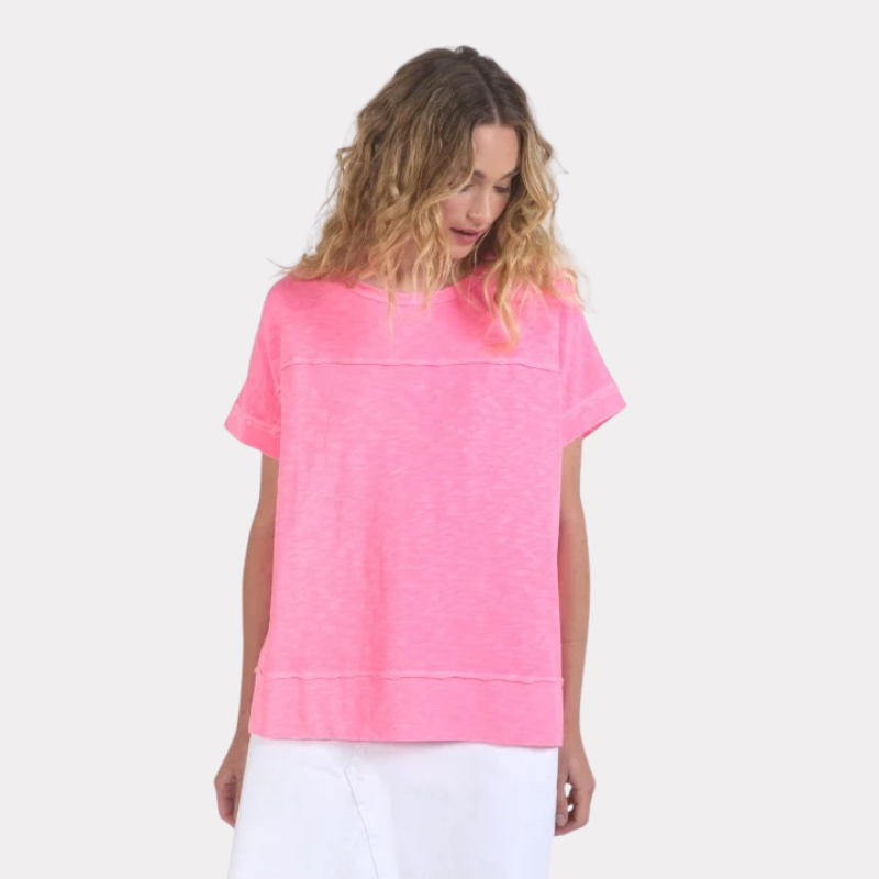 Allison Tee - Neon Rose
