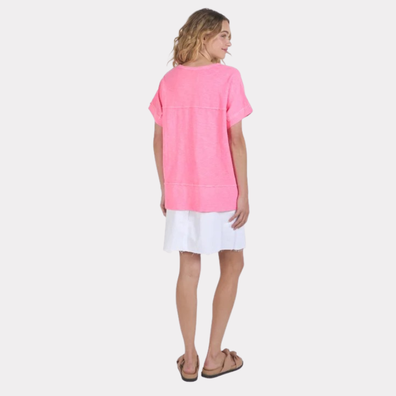 Allison Tee - Neon Rose