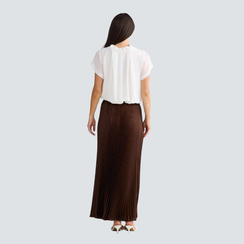Alias Pleated Skirt Chocolate XS