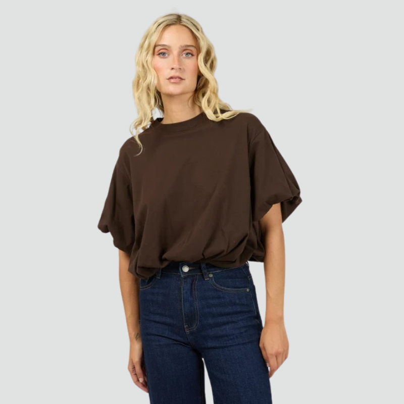 Icon Bubble Tee Brown 18