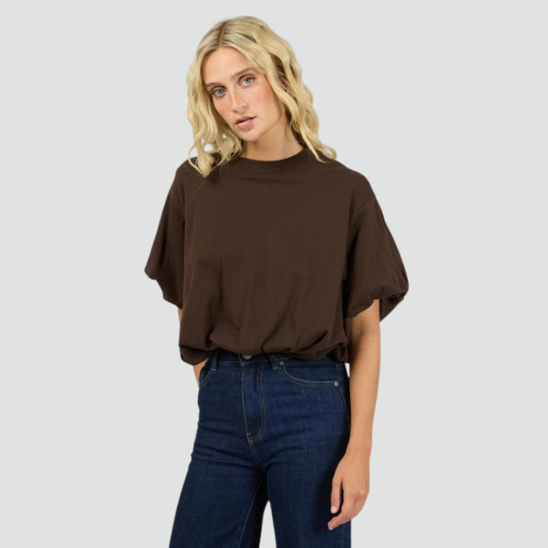 Icon Bubble Tee Brown 18