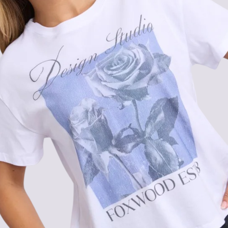 Studio Rose Tee White 16
