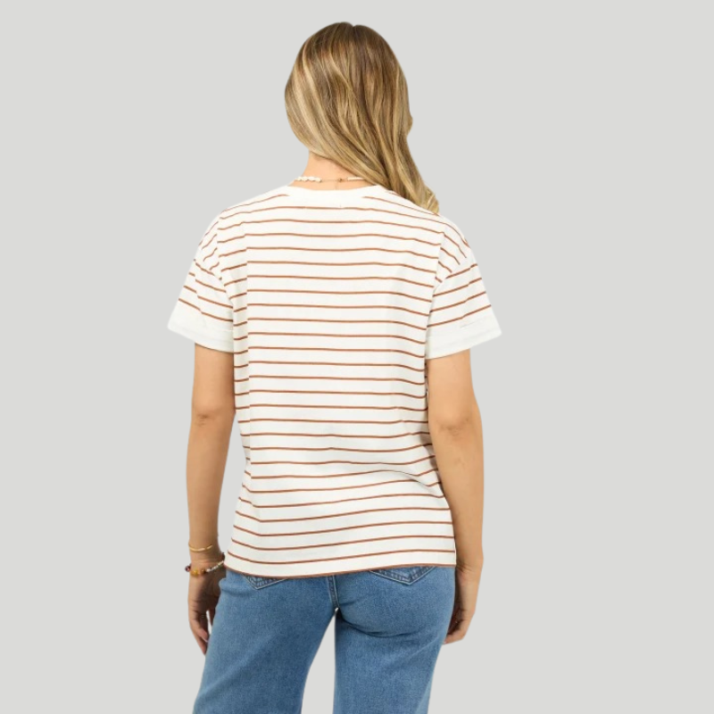 Washed Stripe Tee 8