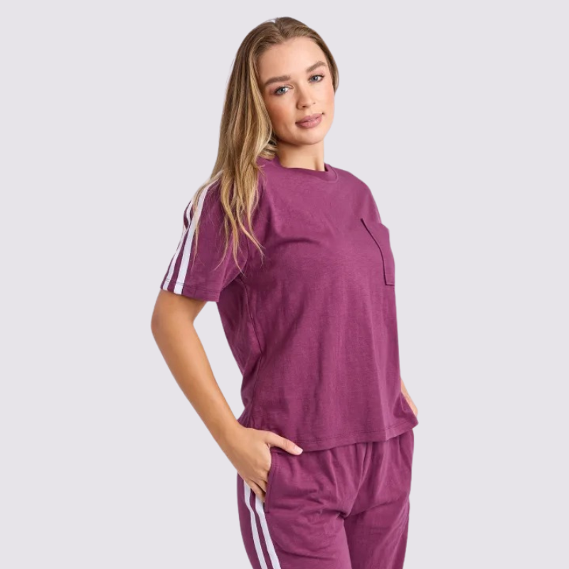 Power Tee Plum 10