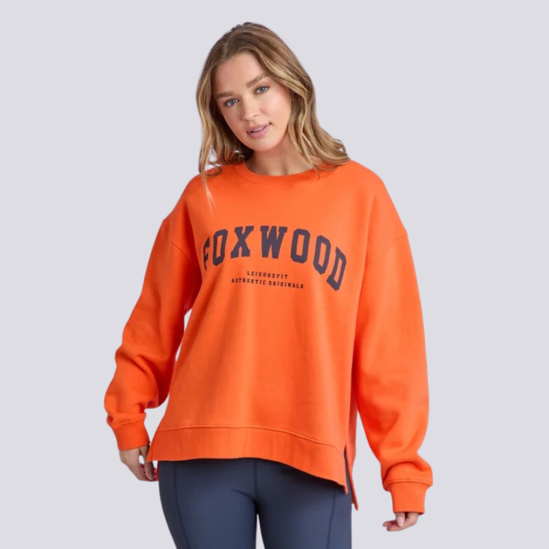 Interval Crew Orange/Navy