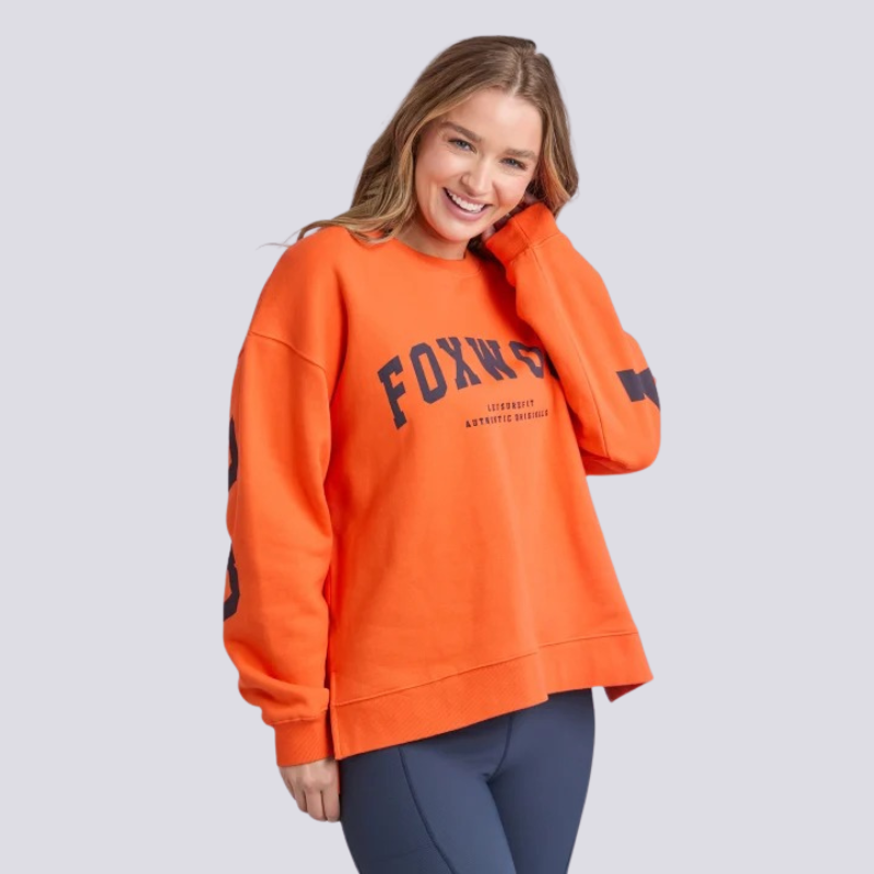 Interval Crew Orange/Navy
