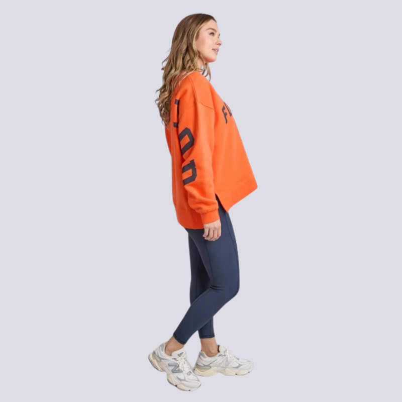 Interval Crew Orange/Navy