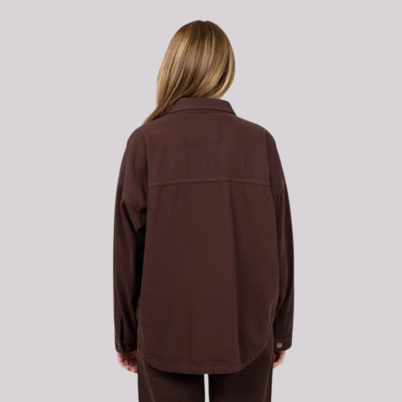 Dale Shacket Brown
