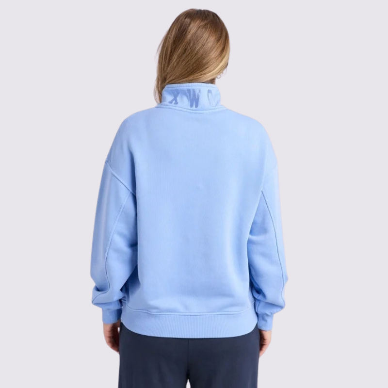 College Pigment Zip Crew