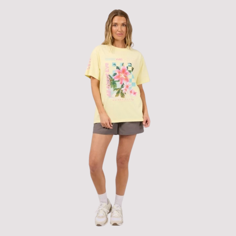 Canyon Relaxed Tee - Lemon