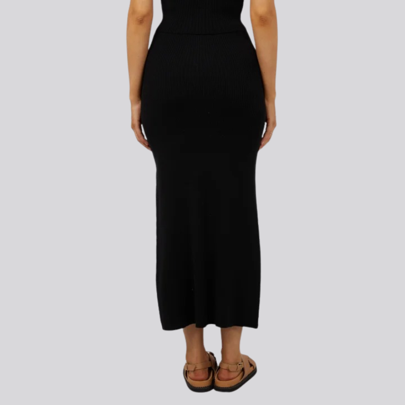 Henley Knit Skirt