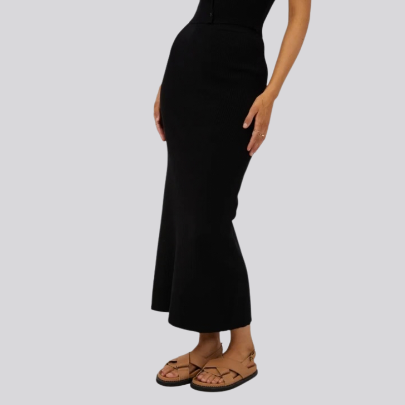Henley Knit Skirt