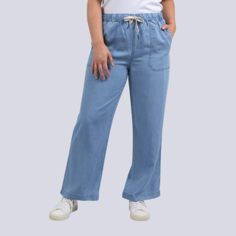 Payton Chambray Pant - Blue Wash