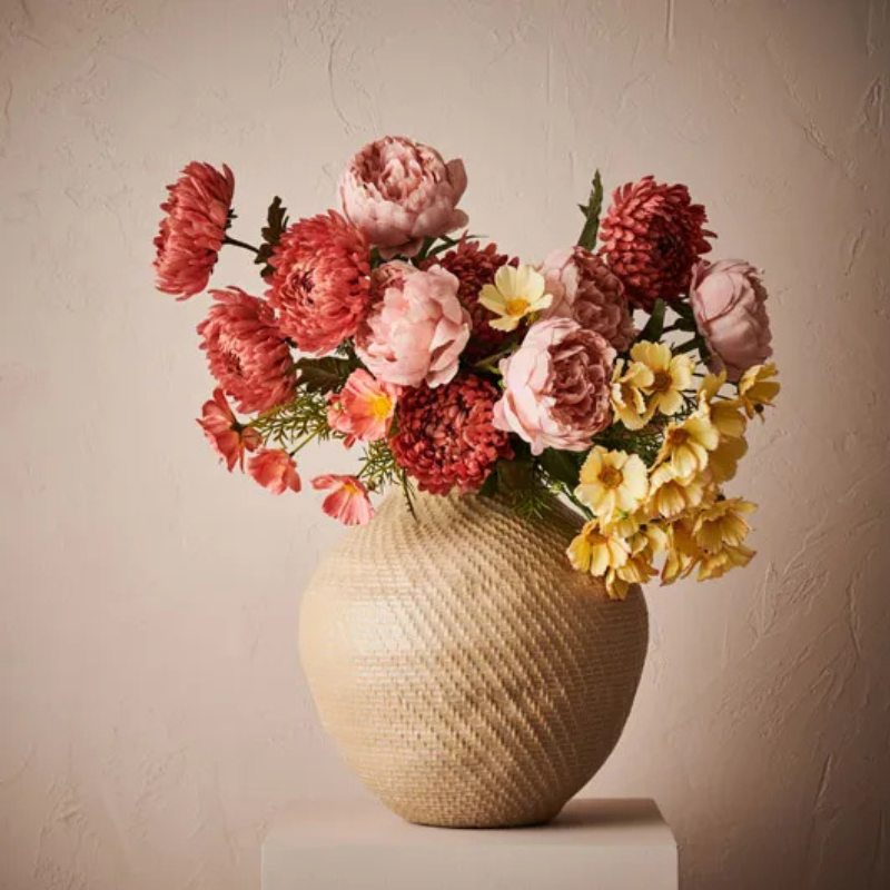 Peony Coral 64cm