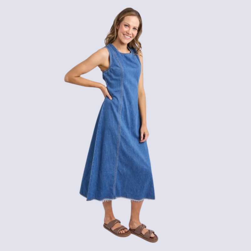 Solene Denim Dress