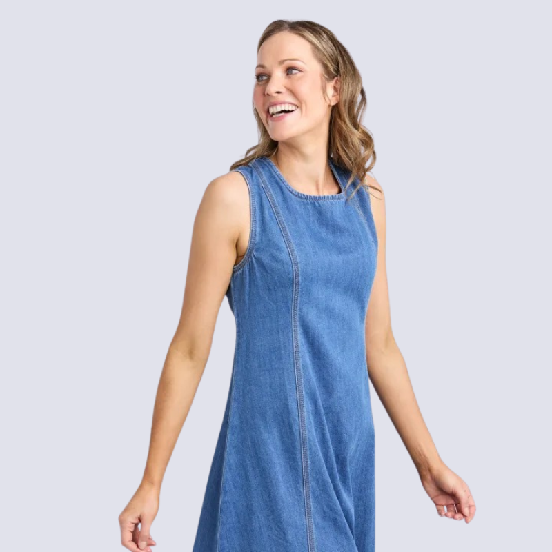 Solene Denim Dress