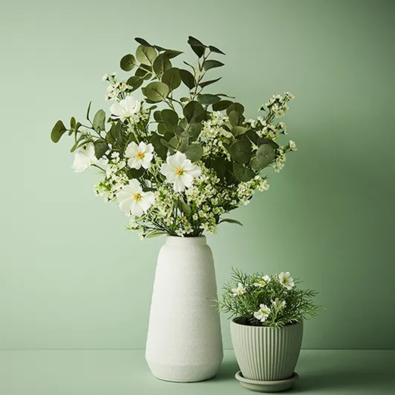 Eucalyptus Spray Green Grey 82cm