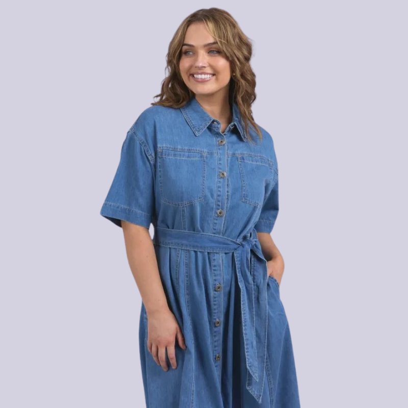 River Denim Dress