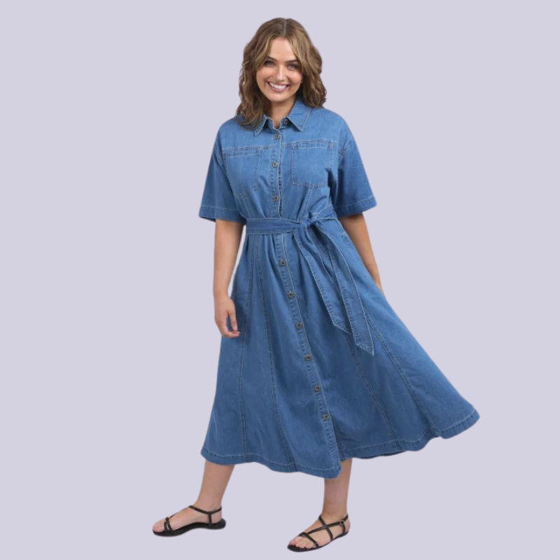 River Denim Dress