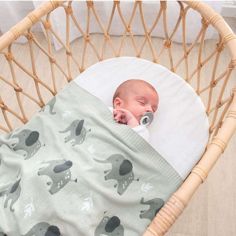 Whimsical Baby Blanket Elephant