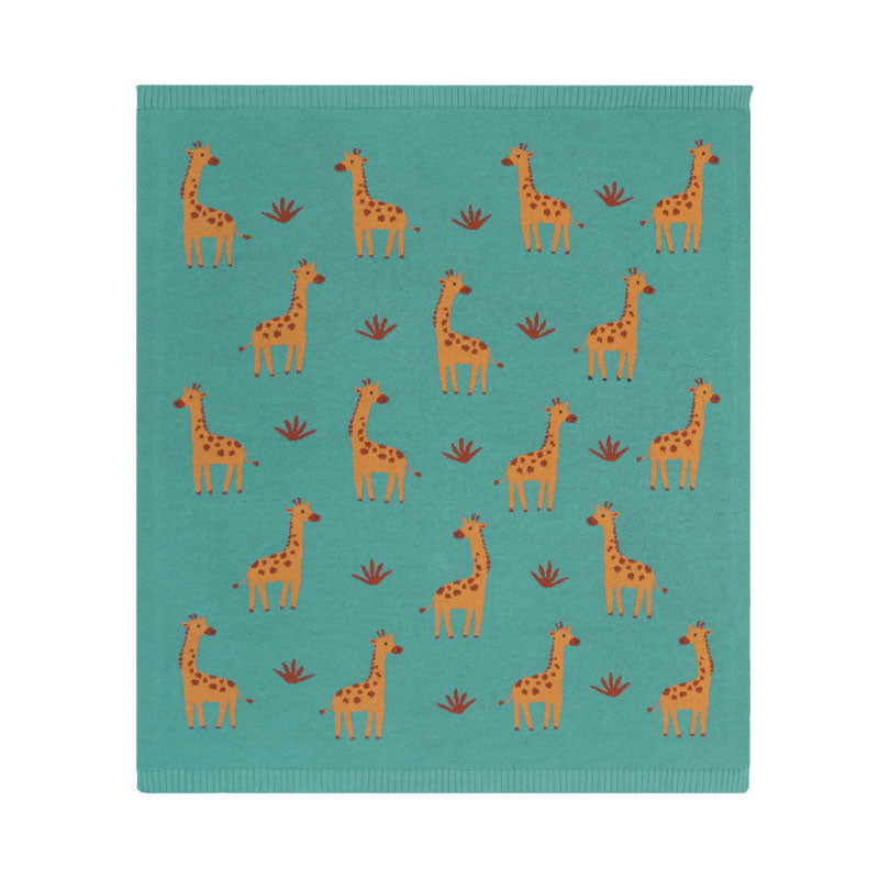 Whimsical Baby Blanket Giraffe