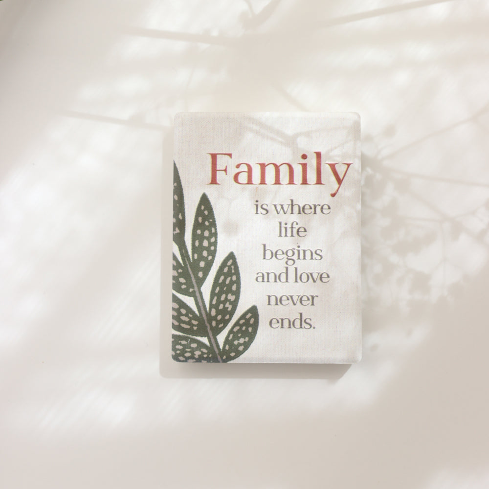 Amber Garden Family Magnet