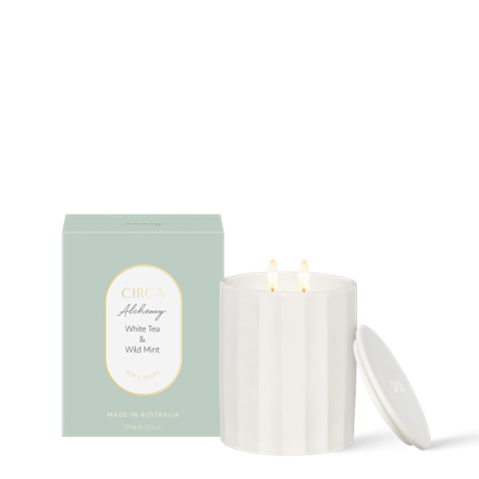 Circa Alchemy White Tea & Wild Mint Candle 