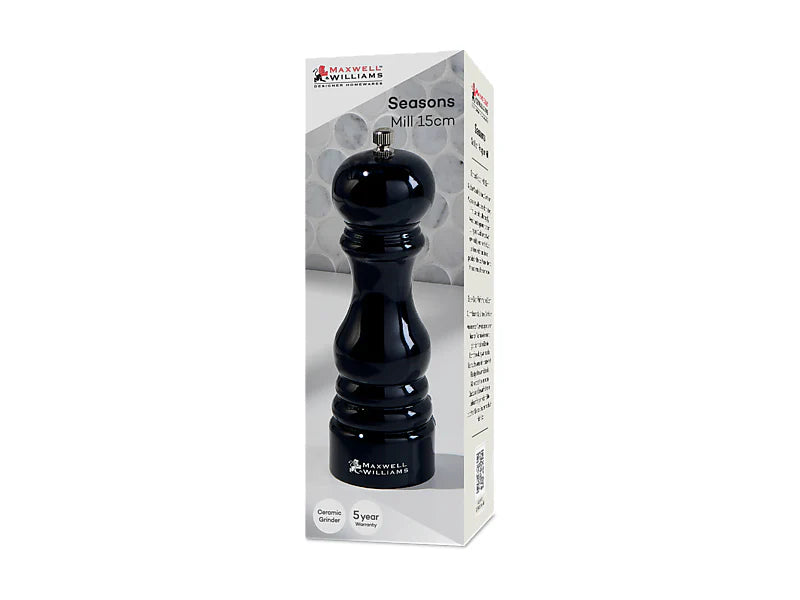 Seasons Mill 15cm Black Gift Boxed
