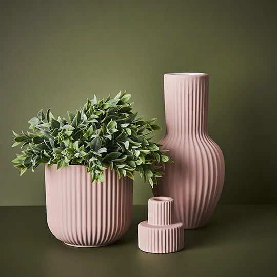 Palina Vase Light Pink 27cm x 13.5cm