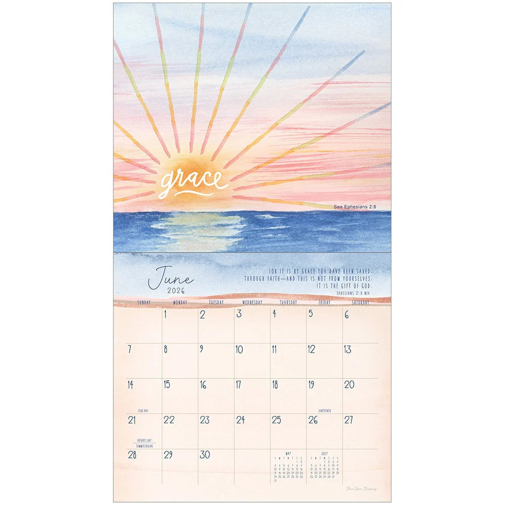 Grace Upon Grace Calendar 2026