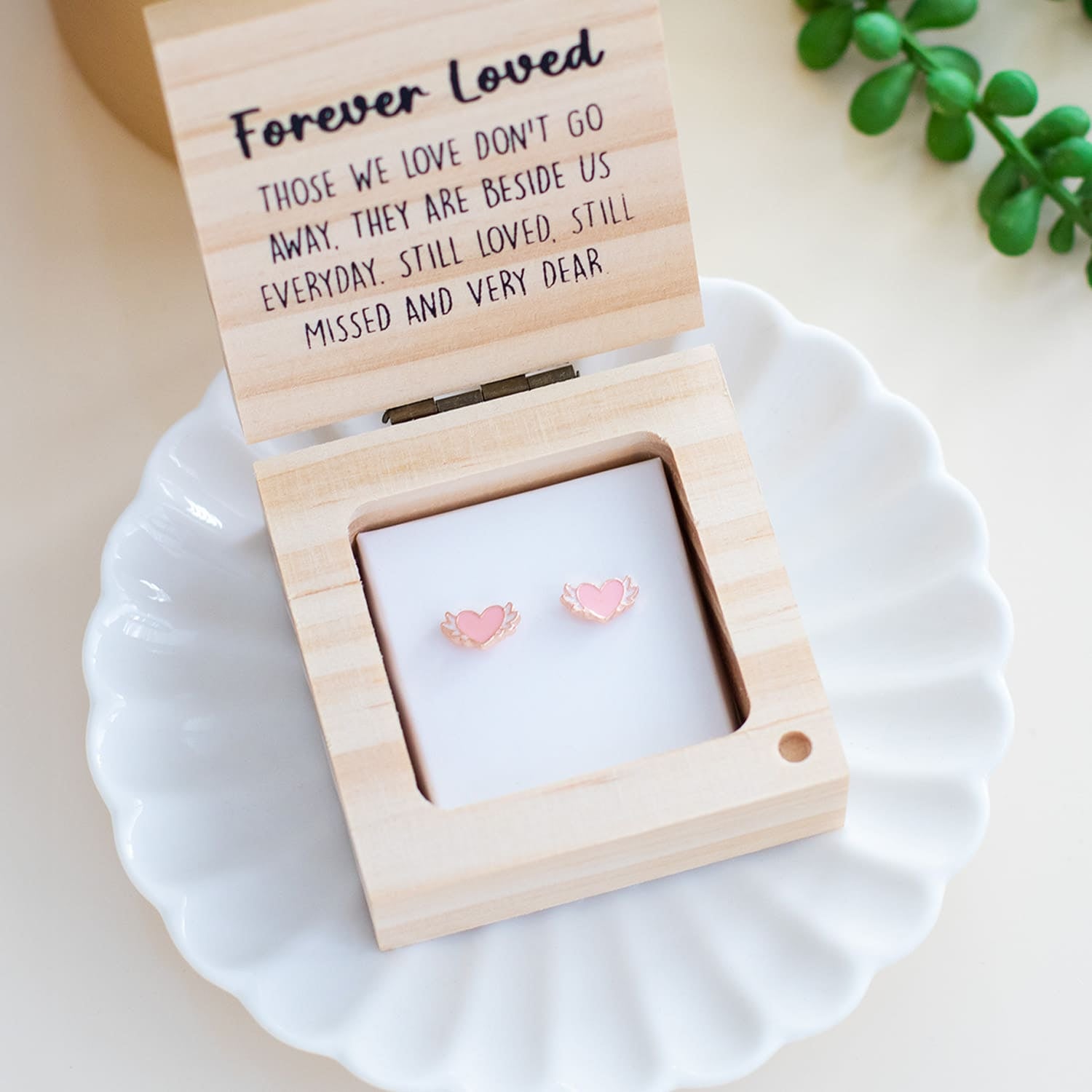 Heart & Soul In Loving Memory Earrings