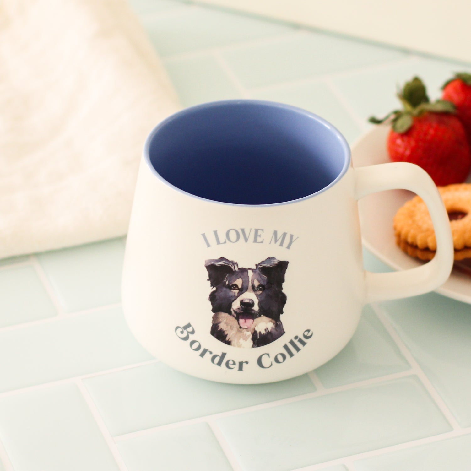 I Love My Border Collie Mug