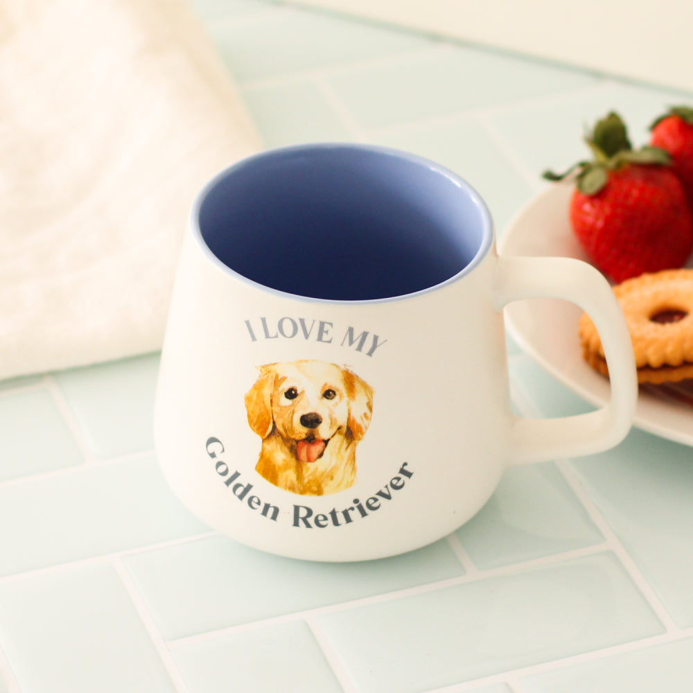 I Love My Golden Retriever Mug