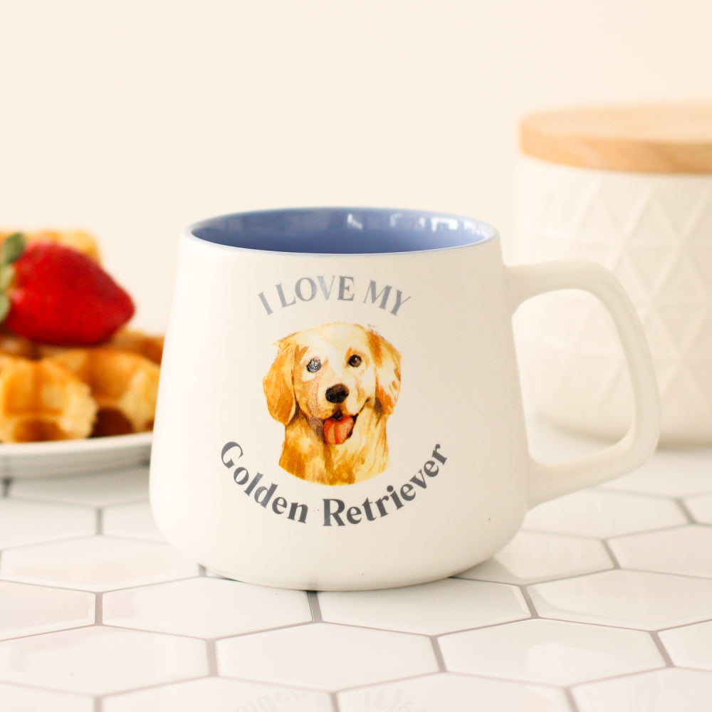 I Love My Golden Retriever Mug