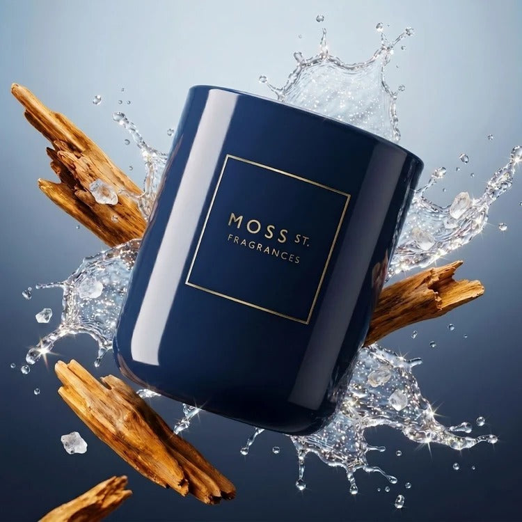 Sandalwood & Sea Salt Candle 300g