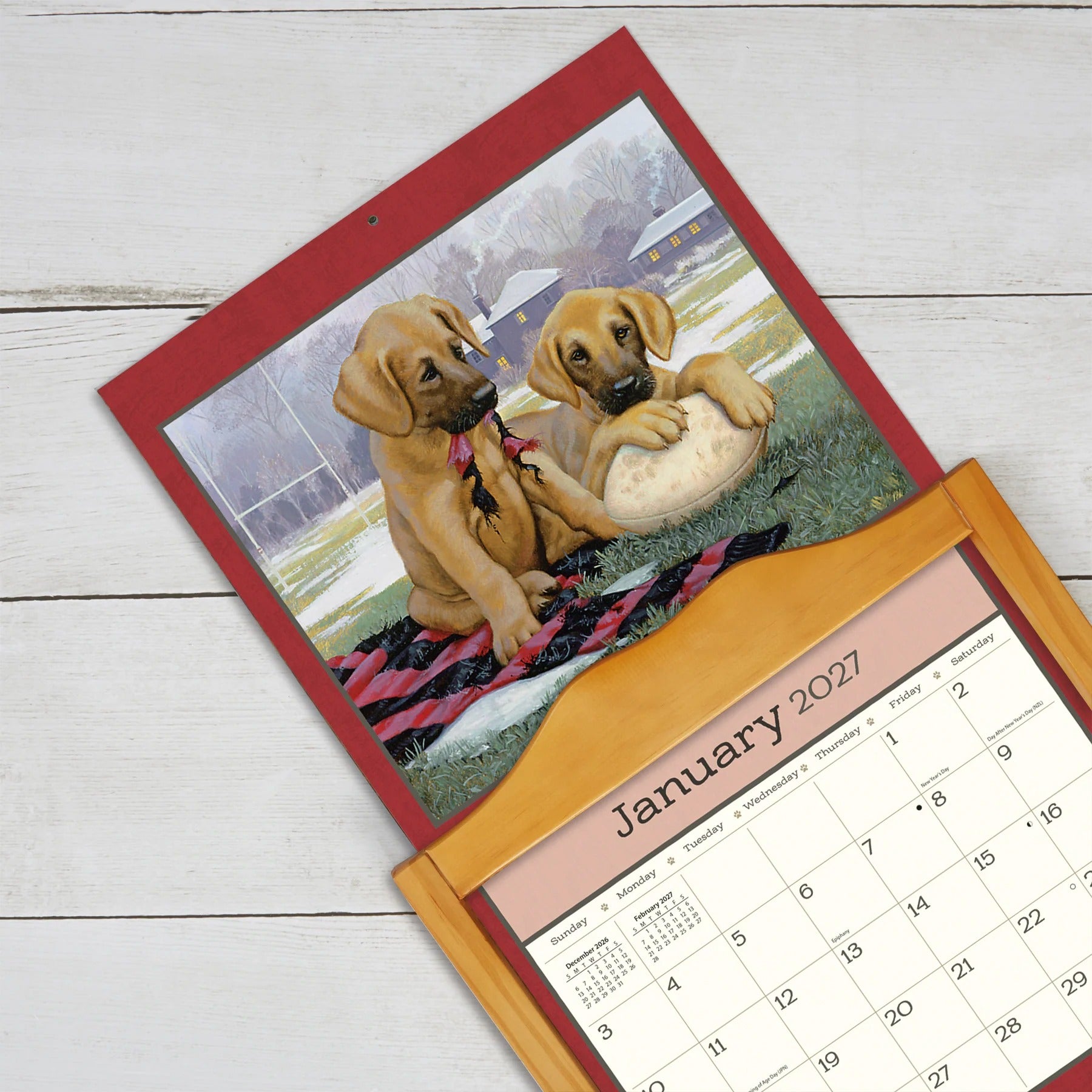 Puppies 2027 Calendar