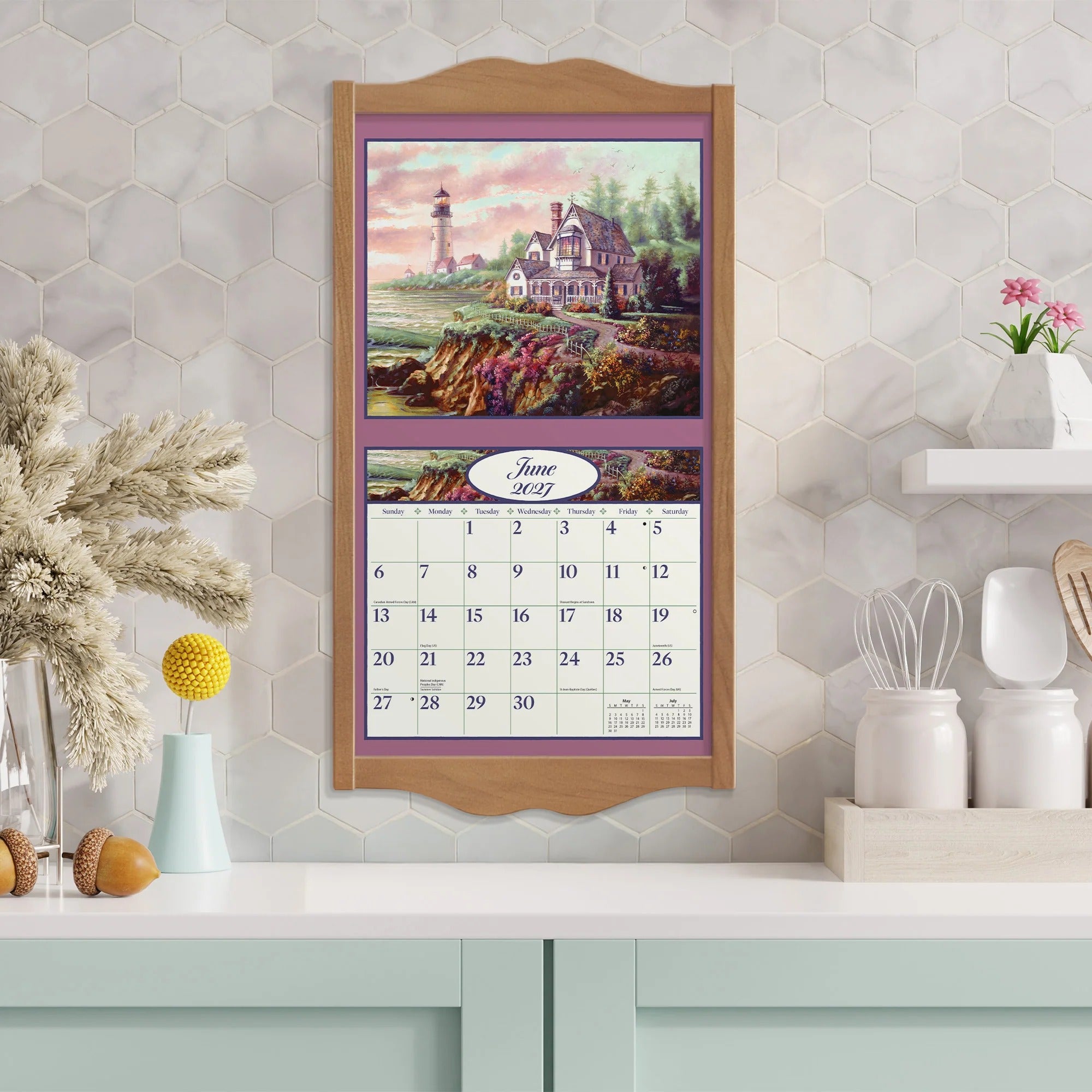 Bygone Days 2027 Calendar
