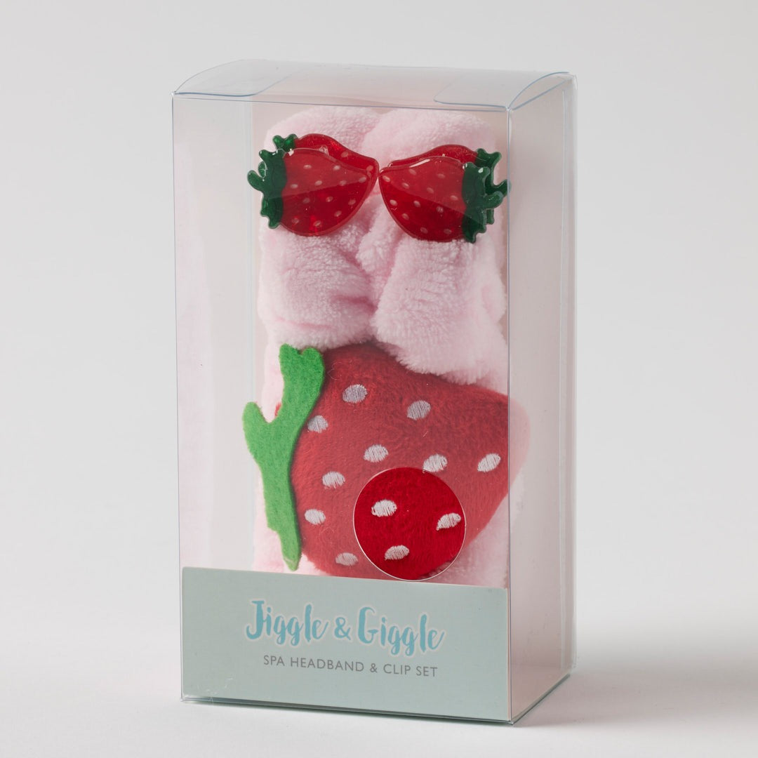 Spa Headband & Hairclip Set