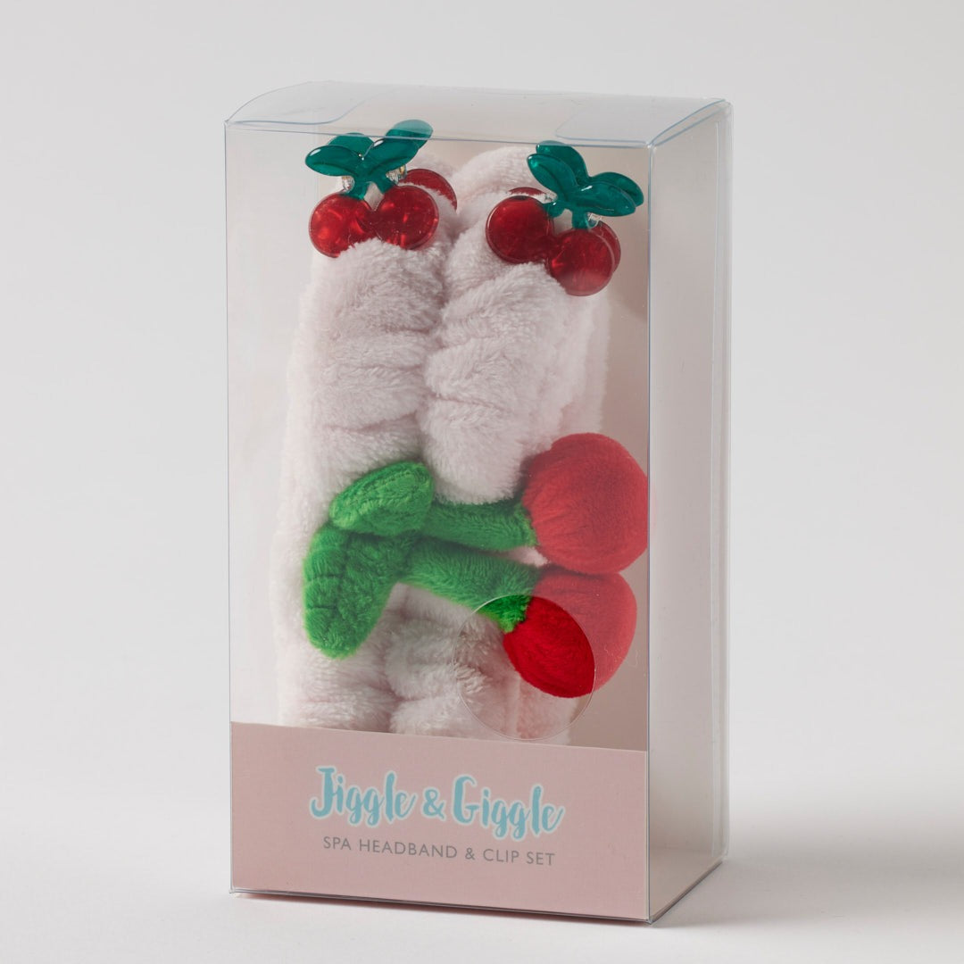 Spa Headband & Hairclip Set