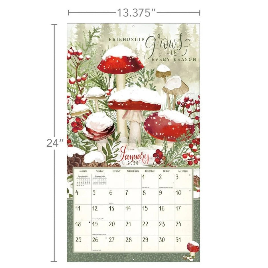 Abundant Friendship Calendar 2026